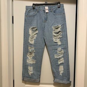 Carmen boyfriend distressed jeans